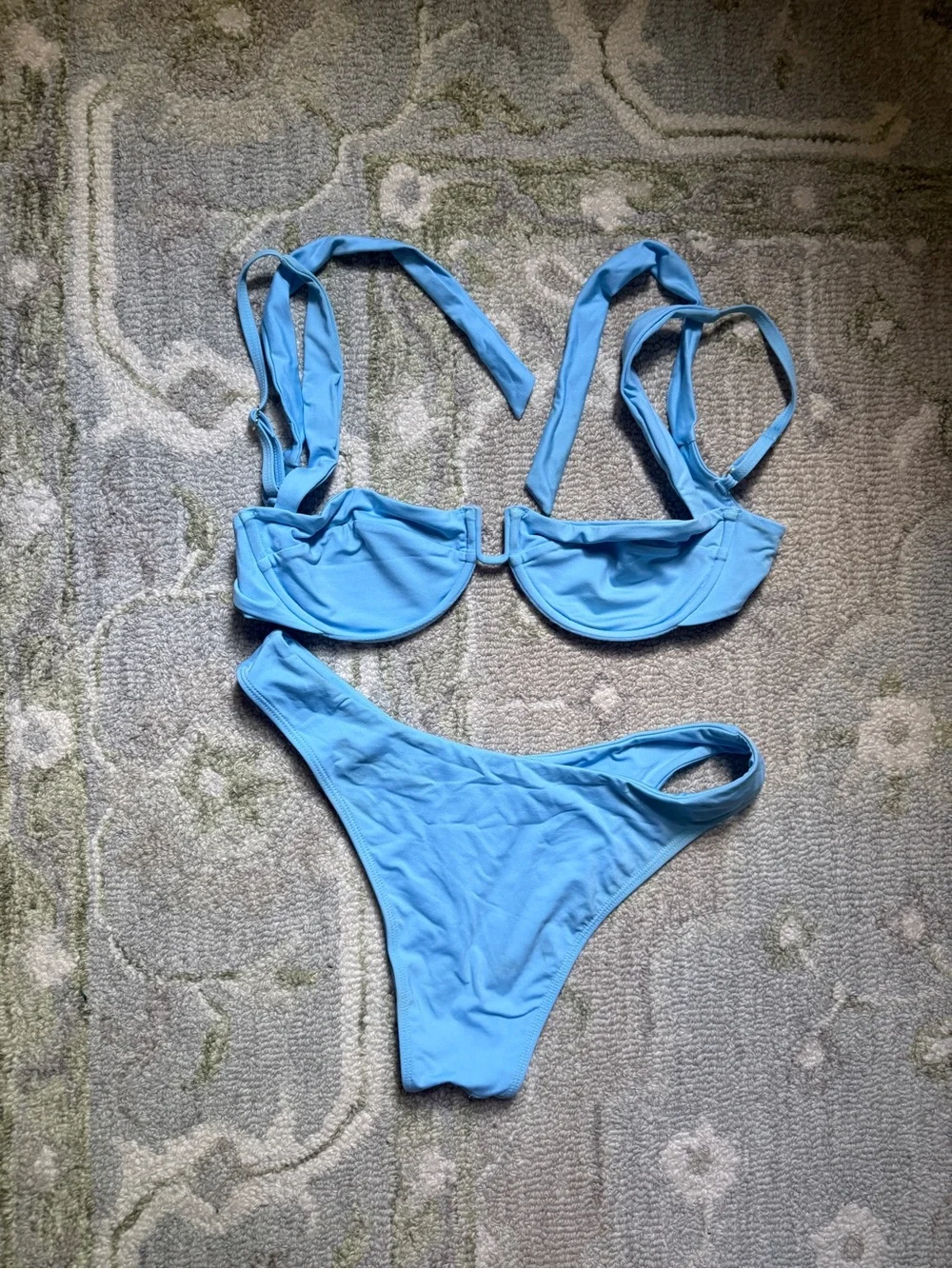 Monday Swimwear Ibiza Blue Bikini Set